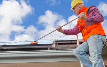 Mount Sion soft wash roof cleaning